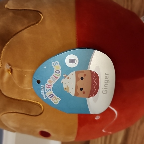 Ginger 11" Rare Gingerbread Latte Squishmallow - Picture 2 of 2